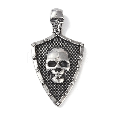 Viking 316 Surgical Stainless Steel Pendants STAS-E212-10AS-1