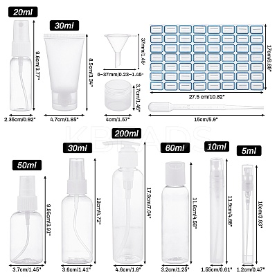 DIY Cosmetics Storage Containers Kits DIY-BC0011-16-1