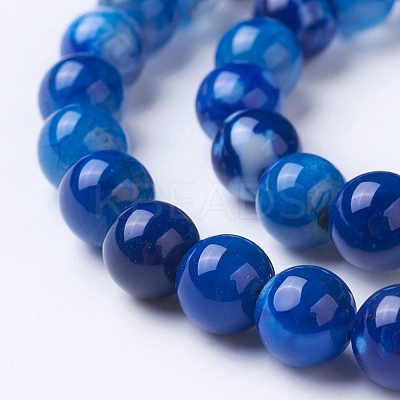 Natural Agate Beads Strands X-G-G754-07-8mm-1