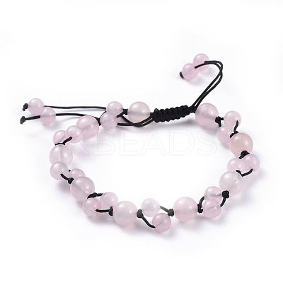 Adjustable Nylon Cord Braided Bead Bracelets BJEW-JB04520-1