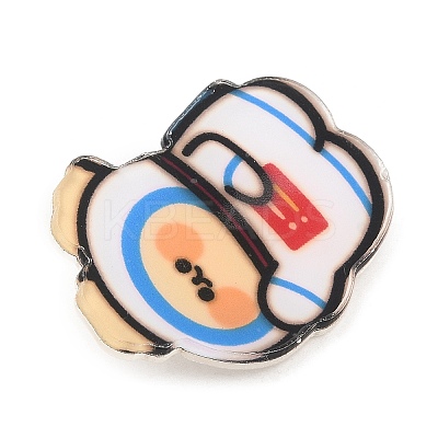 Cartoon Style Acrylic Brooches LS-JEWB-P018-02I-1