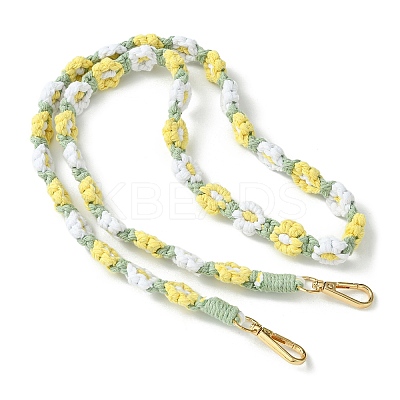 Alloy with Weave Cotton for DIY Keychains AJEW-CJ0001-32A-1