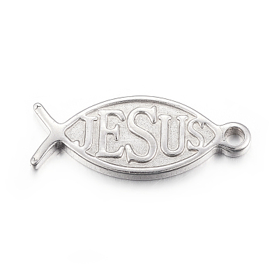 Non-Tarnish 304 Stainless Steel Pendants X-STAS-E421-099P-1