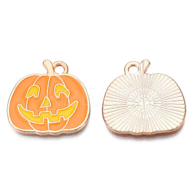 Alloy Enamel Pendants X-ENAM-Q442-014-RS-1