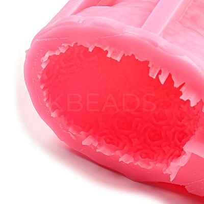 Valentine's Day 3D Embossed Rose Arch Candle Molds SIMO-H015-03-1