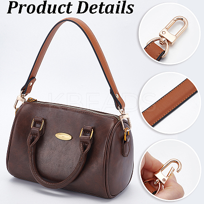 1Pc Cowhide Leather Bag Strap Bag Handles FIND-CL0002-17B-1