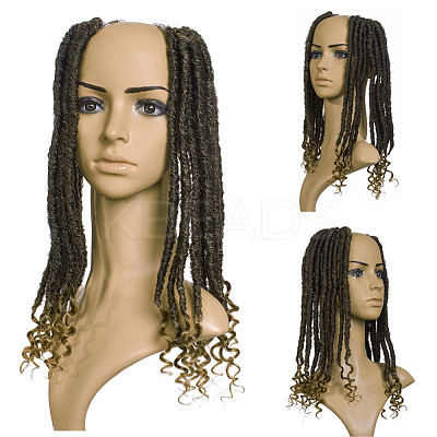 Curly Faux Locs Crochet Hair OHAR-G005-12C-1