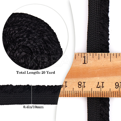 Chenille Lip Cord Trim DIY-WH0580-17C-1