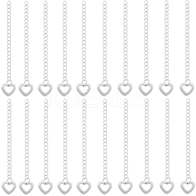 50 Starands 304 Stainless Steel Chain Extender STAS-BBC0005-50A-1