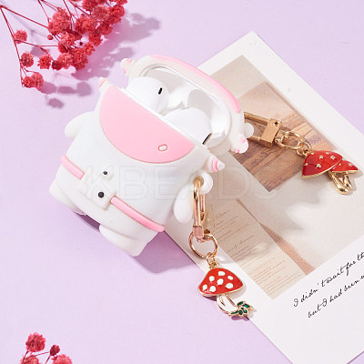 5Pcs Alloy Enamel Keychain JX218A-1