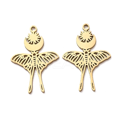 201 Stainless Steel Pendants SA-Z001-09G-1
