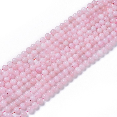 Natural Rose Quartz Beads Strands G-F591-04-10mm-1