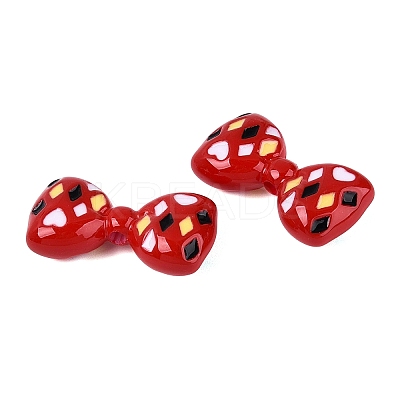 Opaque Acrylic Beads OACR-N162-13F-1