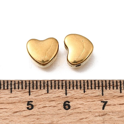 Valentine's Day 304 Stainless Steel Spacer Beads STAS-L315-075G-07-1