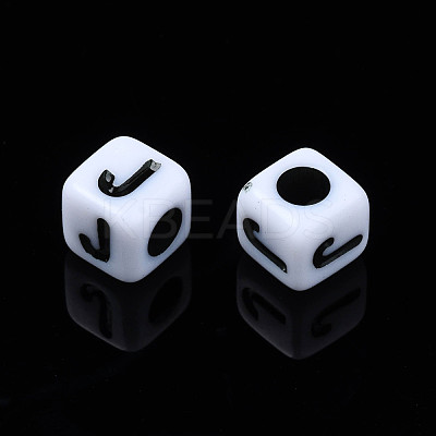 Opaque Acrylic Beads SACR-S273-35D-01-1