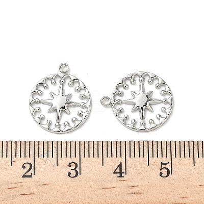 304 Stainless Steel Pendants STAS-H483-30P-1