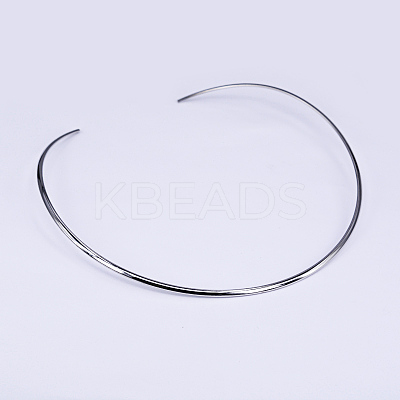 Tarnish Resistant 201 Stainless Steel Choker Necklaces LS-NJEW-O094-37-1