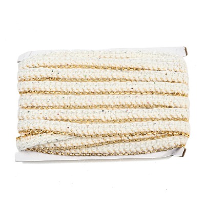 Polyester Crochet Lace Trim OCOR-Q058-14-1