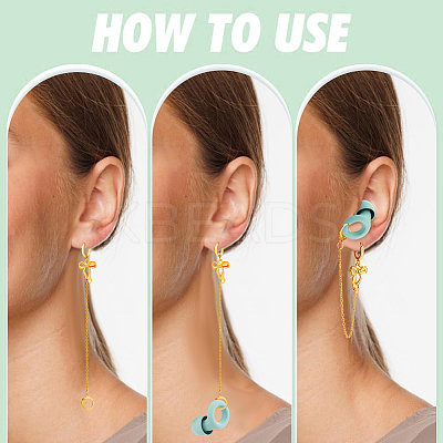 201 & 304 Stainless Steel Bowknot Hoop Earrings EJEW-PH01457-1