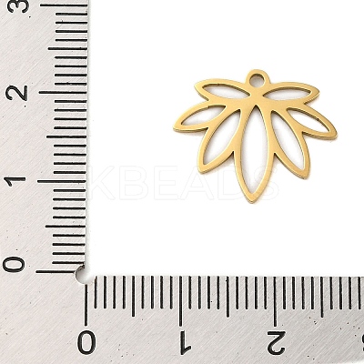 304 Stainless Steel Pendants STAS-S123-01G-03-1
