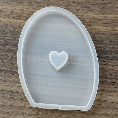 Easter Egg with Heart Shape Candle Holder Silicone Molds LS-SIL-Z019-01B-1