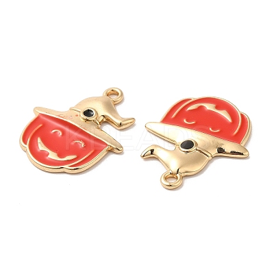 Halloween Alloy Enamel Pendants ENAM-K069-07C-G-1