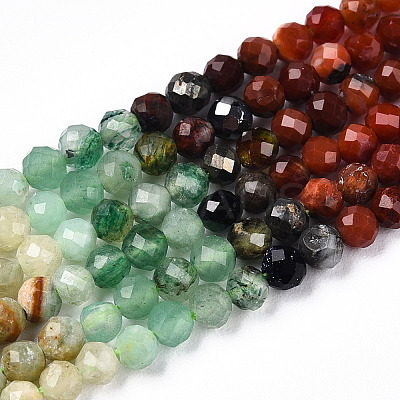 Natural Mixed Gemstone Beads Strands G-D080-A01-02-14-1