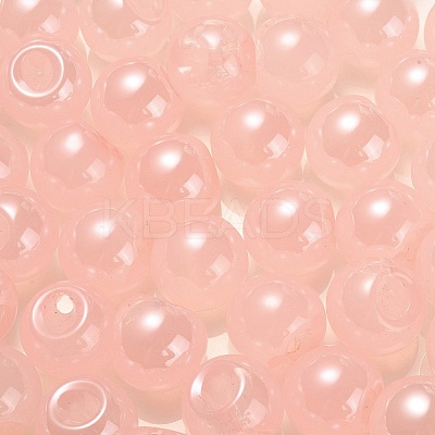 Opaque Acrylic Beads OACR-G012-03H-1