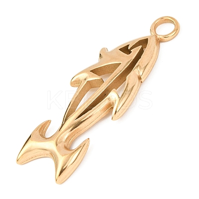304 Stainless Steel Pendants LS-STAS-D129-13B-G-1