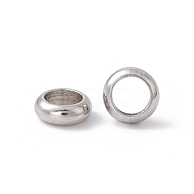 Tarnish Resistant 304 Stainless Steel Beads STAS-E036-19-1
