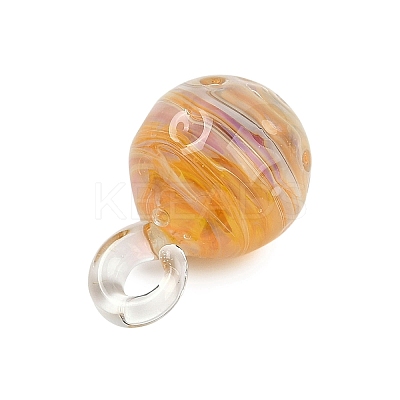 Handmade Lampwork Pendants LAMP-Q005-07-1