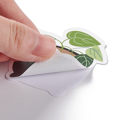 44Pcs 44 Styles Plant Theme Paper Stickers Sets STIC-P004-08-1