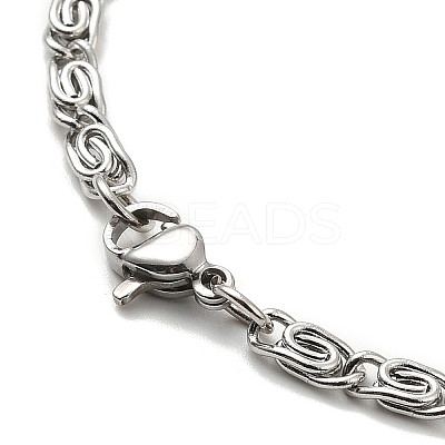 Non-Tarnish 201 Stainless Steel Pendant Necklaces for Women Men NJEW-G123-14P-1