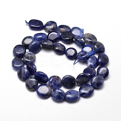 Natural Sodalite Nuggets Beads Strands G-J336-09-1