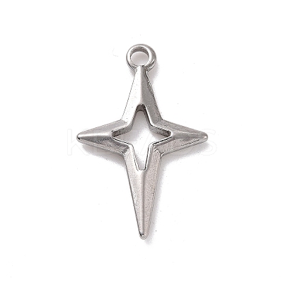 Non-Tarnish 304 Stainless Steel Pendants X-STAS-E169-17P-1