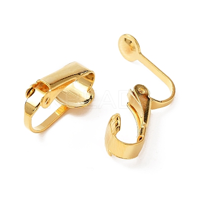 304 Stainless Steel Clip-on Earring Findings STAS-E163-67G-1