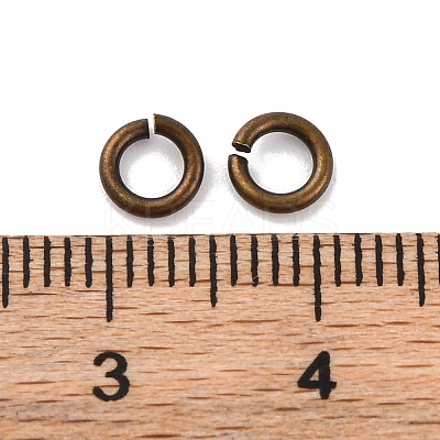 Brass Saw Cut Open Jump Rings LS-KK-G514-01H-AB-1