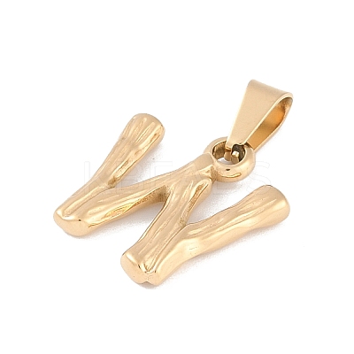 304 Stainless Steel Pendants STAS-F235-01G-W-1