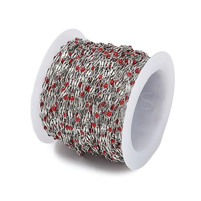 Brass Dapped Chains AJEW-Q153-02P-03-1