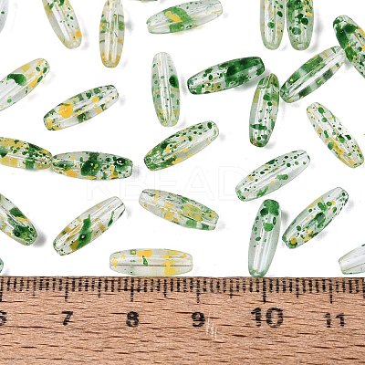 Picasso Transparent Glass Seed Beads SEED-N012-11H-1