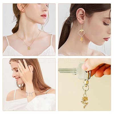 150Pcs 15 Style Tibetan Style Alloy Pendants FIND-SC0001-96-1