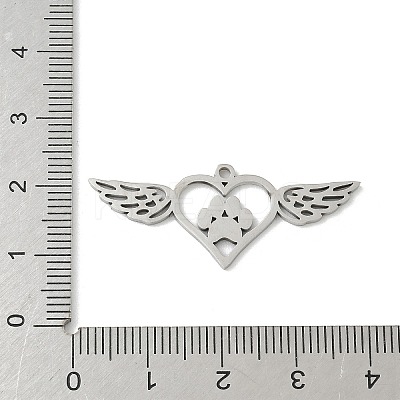 304 Stainless Steel Pendants STAS-F326-11P-1