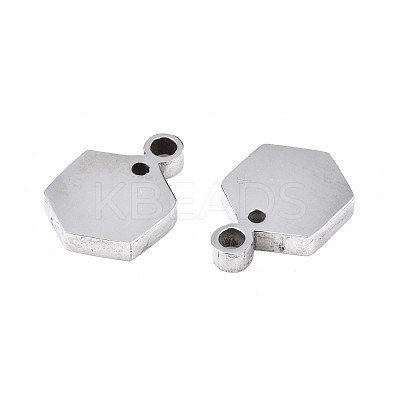 Non-Tarnish 201 Stainless Steel Charms STAS-N095-072-1