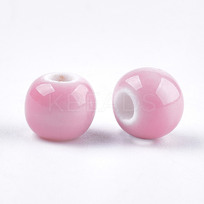 Handmade Porcelain Beads X-PORC-S498-20B-01-1
