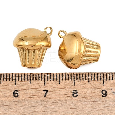 304 Stainless Steel Charms STAS-H241-17D-G-1