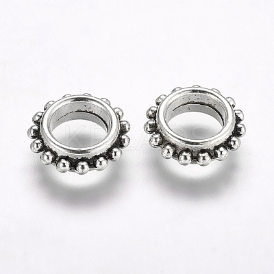 Tibetan Style Alloy Bead Spacers X-LF9429Y-1