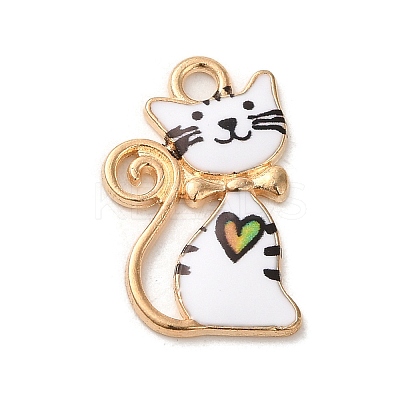 Alloy Enamel Pendants ENAM-T011-139F-1