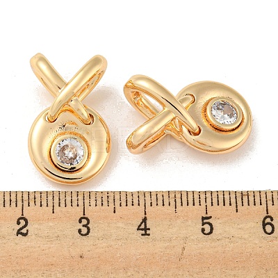 Brass Pendants KK-R152-17G-1