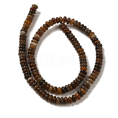 Natural Petrified Wood Beads Strands G-NH0017-D02-02-1-1