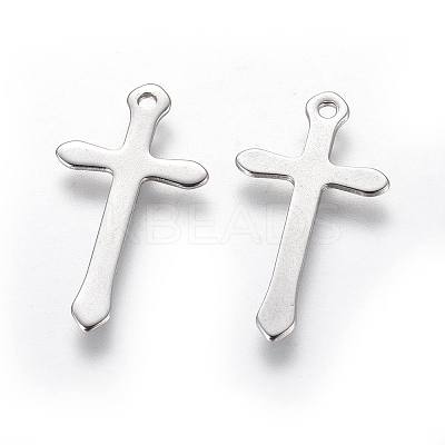 Non-Tarnish 201 Stainless Steel Pendants STAS-F222-009-1